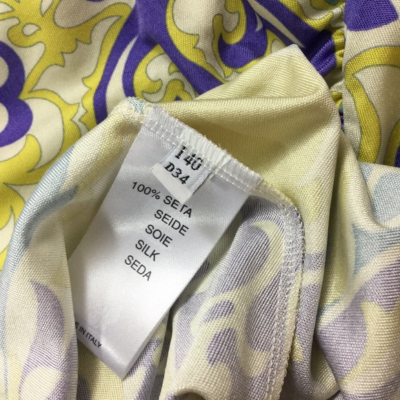 Blumarine Authentic 100% Silk Italian Skirt - Picture 6 of 6